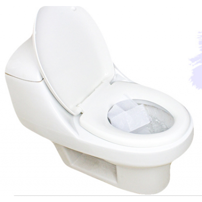 disposable toilet seat covers Waterproof flushable paper toilet seat cover for travel home